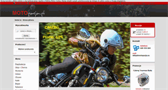 Desktop Screenshot of motopasja.pl